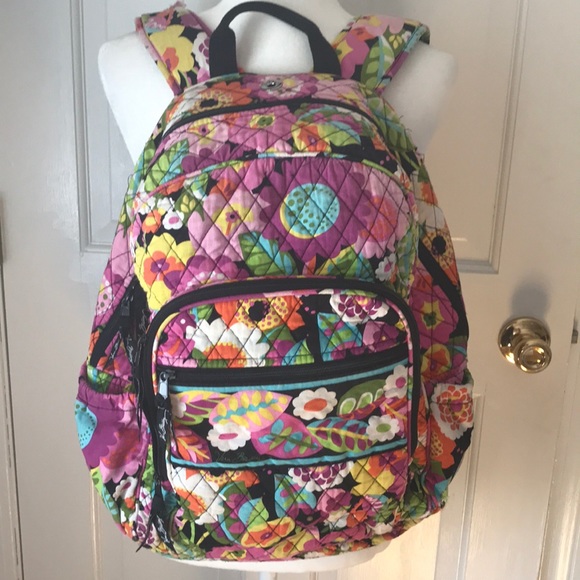 Vera Bradley Handbags - Vera Bradley Va Va Bloom campus backpack